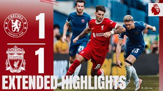 EXTENDED Highlights Chelsea 11 Liverpool  Match action from Reds Premier League opener [upl. by Ecirtram315]