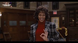 Whitney Houston Who Would Imagine a King Rehearsal Scene The Preachers Wife in HD [upl. by Anaidni]