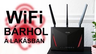 WiFi a lakás BÁRMELYIK pontján  ASUS AiMesh [upl. by Bari]