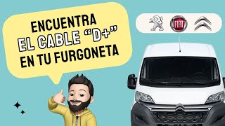 Encuentra el cable D para tu furgoneta Camper Boxer Ducato o Jumper [upl. by Elyrpa671]