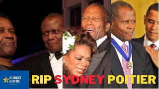 Sidney Poitier FuneralDenzel WashingtonOprah Winfrey Barack Obama Broke Silence On Death of Icon [upl. by Douglass]