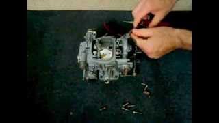 Toyota 22R Carburetor disassembly 1 [upl. by Emmye]