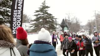 DemiMarathon des Glaces 2014  Les Courses Gourmandes [upl. by Laeynad640]