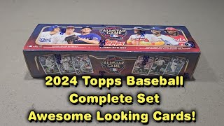 New Release 2024 Topps Baseball AllStar Game Complete Set Series 1 amp 2 With Image Variations 🔥 [upl. by Dionisio]