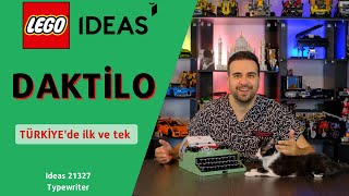 LEGODAN DAKTİLO YAPTIM LEGO Ideas 21327 Typewriter Kutu Açılışı Yapım Ve İncelemesi [upl. by Mordy]