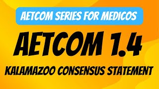 Kalamazoo Consensus Statement  mbbs youtube subscribe gmcsindhudurg viral [upl. by Sillig545]