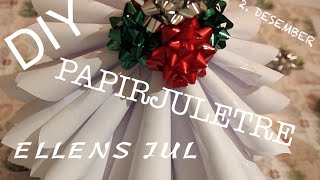 DIY papirjuletre  2 Desember  Ellen Aabol [upl. by Adnerak]