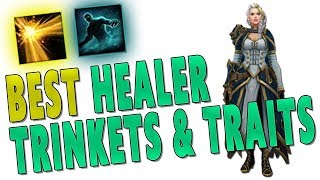 BfA BEST HEALER TRINKETS amp NEW AZERITE TRAITS  Battle of Dazaralor Raid  WoW Battle for Azeroth [upl. by Cliff]