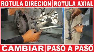 COMO CAMBIAR ROTULA DE DIRECCION  ROTULA AXIAL  BRAZO DE DIRECCION COMPLETO  TUTORIAL [upl. by Irep89]