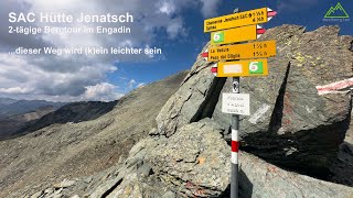 Bergtour SAC Hütte Jenatsch  entlang dem gesamten Beverin [upl. by Eirena]