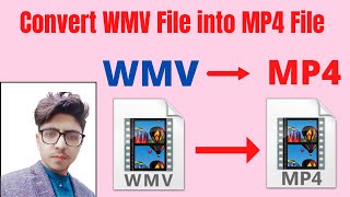 How to convert WMV file into MP4 file without any Software  convert wmv to mp4  Muhammad Abbas [upl. by Guthrie]