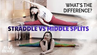 Straddle Splits vs Middle Splits What is the Difference [upl. by Clayton]