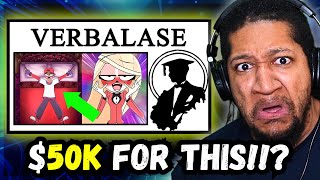 Youtuber quotVerbalasequot spent 50000 on a Hazbin Hotel Animation [upl. by Solita]