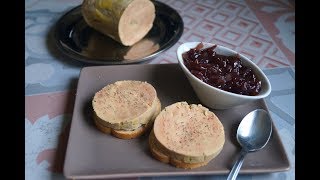 Foie gras de canard à la vapeur [upl. by Hannover]