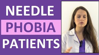 Fear of Needles Nursing Tips for Patients with Needle Phobia IV Tips and Tricks [upl. by Ettenoitna]