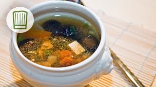 Japanische Gemüsesuppe mit Huhn chefkoch [upl. by Lin]