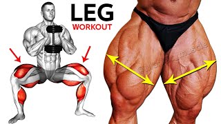 7 BEST LEG EXERCISES TO GET WIDE THIGH WORKOUT 🎯 [upl. by Lytle]