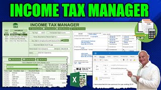 Take Tax Preparation To The Next Level With This Excel Income Tax Manager Free Download [upl. by Hobard]