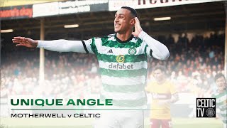 Celtic TVs Unique Angle  Motherwell 13 Celtic  Idah at the double 👊 [upl. by Sullecram164]