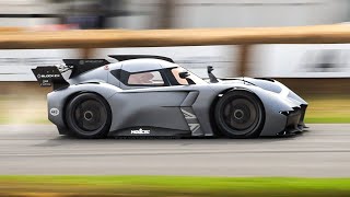 Fast Forward in real life the 1000HP McMurtry Spéirling Fan Car  Best of at Goodwood FOS 20222023 [upl. by Ehlke]