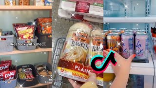 grocery shopping and restocking tiktok compilation 1 [upl. by Hort24]