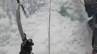 Cascade de Glace dAnglas Gourette [upl. by Lear]