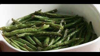 Quick Oven Roasted Green Beans [upl. by Casta]