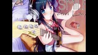 Smile Avril Lavigne  Nightcore [upl. by Reta11]