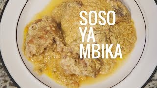 Recette ya soso na mbika poulet et courge cuisinecongolaise [upl. by Dyl810]