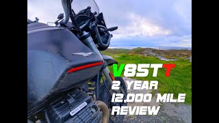 MOTO GUZZI V85TT 12000 mile REVIEW  Is it still worth considering [upl. by Aiynat]