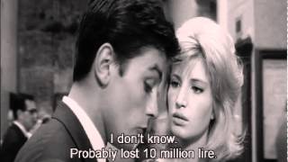 Leclisse  Alain Delon and Monica Vitti [upl. by Roybn348]