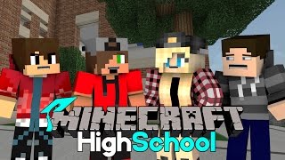 Minecraft Animation  School story love boy Part 1 [upl. by Sire]