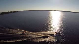 Aerial Footage Over Lake Thonotosassa Florida [upl. by Benedick]