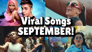 Top 40 Songs That Are Buzzing Right Now On Social Media  SEPTEMBER 2023 [upl. by Aiouqahs]