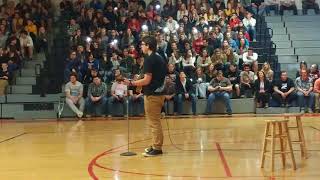 Ed Sheeran cover by Peyton Littleton quotPerfectquot High school talent show 2018 1st place [upl. by Raskin]