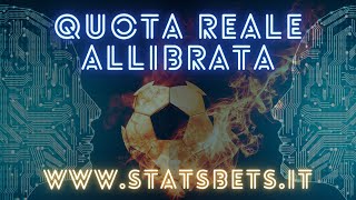 QUOTE SCOMMESSE CALCIO LA QUOTA REALE ALLIBRATA E QUELLA PROPOSTA DAI BOOKMAKERS GUIDA UTILE [upl. by Ojela]