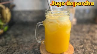 Jugo de parcha Maracuyá [upl. by Elledoj]