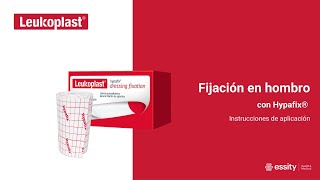 Leukoplast  Fijación en hombro con Hypafix [upl. by Venezia]