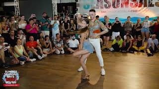 Maycheal amp Mayra  Bachata social dancing  Summer Sensual Days 2023 Rovinj [upl. by Eenot]