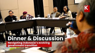 Discussion with Senior Advisory Council Navigating Indonesia’s evolving government transition [upl. by Eesdnil]