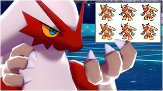 FULL BLAZIKEN TEAM VS Troll Team Best Blaziken Movesets  Shiny Blaziken Speed Boost Ability [upl. by Redfield]