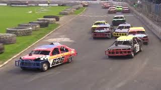 national saloon stock car final  cowdenbeath racewall 18524 [upl. by Dilaw]