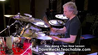 Dave Weckl BBs Blues Lesson Promo 2  Linear Drumming [upl. by Branden]