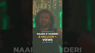 ‘Naara e Haideri’ reaches a mesmerizing 8 Million views on YouTube [upl. by Ichabod]