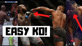 Francis Ngannou vs Jairzinho Rozenstruik Full Fight Reaction and Breakdown  UFC 249 Event Recap [upl. by Warfield]