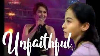 MARIAN RIVERA NAGTARAY Sinagot ang UNFAITHFUL Song [upl. by Ruelle]