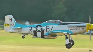 Warbirds landing on Hahnweide Grass Strip [upl. by Airual295]