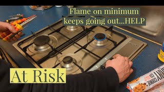 How do you adjust the low flame on a hob [upl. by Nonnaihr]