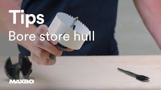 Lurt tips når du skal bore store hull [upl. by Aimahs378]