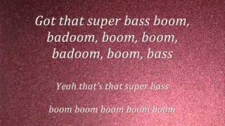 Nicki MinajSuper Basslyrics 2011NEW [upl. by Egas825]